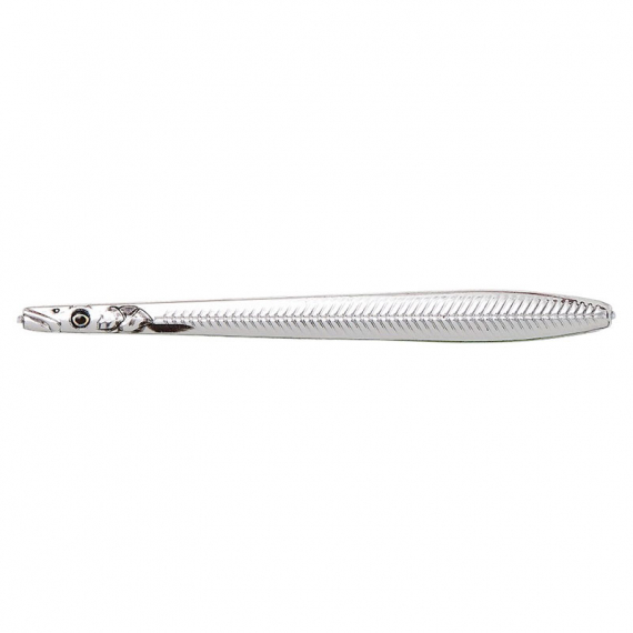 Savage Gear Line Thru Sandeel Nail 10cm 16g - Silver Plating i gruppen Fiskedrag / Havsöringsdrag & Kustwobblers / Kustwobblers hos Sportfiskeprylar.se (74168)