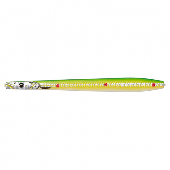 Savage Gear Line Thru Sandeel Nail 10cm 16g - Fluo Green i gruppen Fiskedrag / Havsöringsdrag & Kustwobblers / Kustwobblers hos Sportfiskeprylar.se (74169)
