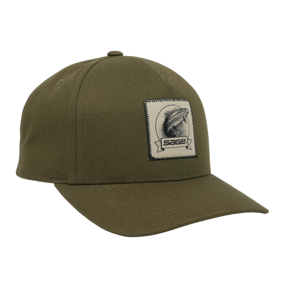 Sage Heritage Logo Twill Snapback Hat i gruppen Kläder & Skor / Kepsar & Huvudbonader / Kepsar hos Sportfiskeprylar.se (7483)