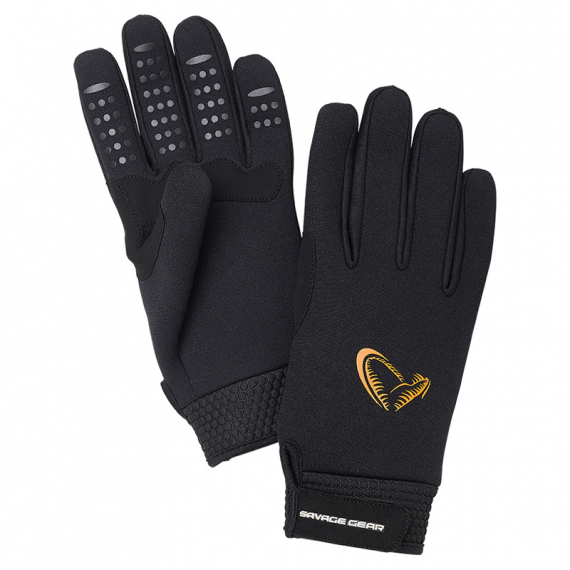 Savage Gear Neoprene Stretch Glove, Black i gruppen Kläder & Skor / Kläder / Handskar & Vantar hos Sportfiskeprylar.se (76465r)