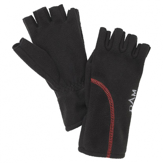 DAM Windproof Half Finger, Black i gruppen Kläder & Skor / Kläder / Handskar & Vantar hos Sportfiskeprylar.se (76511r)