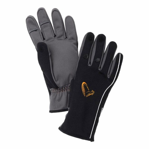 Savage Gear Softshell Winter Glove Black i gruppen Kläder & Skor / Kläder / Handskar & Vantar hos Sportfiskeprylar.se (76605r)