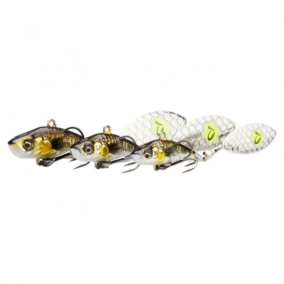 Savage Gear 3D Sticklebait Tailspin i gruppen Fiskedrag / Vibrationsbeten hos Sportfiskeprylar.se (76807r)