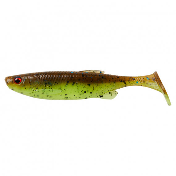 Savage Gear Fat Minnow T-Tail 10,5cm, 11g (5-pack) Chartreuse Pumpkin i gruppen Fiskedrag / Jiggar & Gummibeten / Abborrjiggar & Gösjiggar hos Sportfiskeprylar.se (76998)
