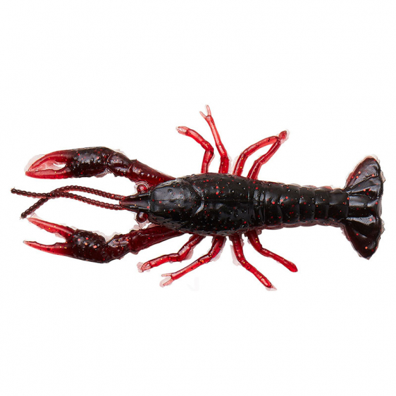 Savage Gear Ned Craw 6.5cm 2.5g Floating (4-pack) - Black & Red i gruppen Fiskedrag / Jiggar & Gummibeten / Kräftor & Creaturebaits hos Sportfiskeprylar.se (77416)