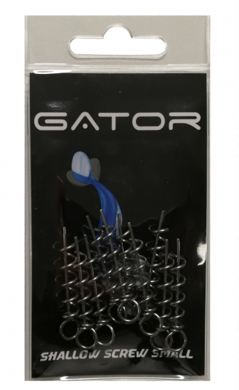 Gator Small Shallow Screw 10-Pack i gruppen Krok & Småplock / Stingers & Stingertillbehör / Stingertillbehör hos Sportfiskeprylar.se (78GATOR)