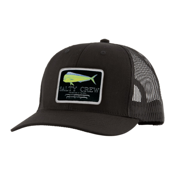 Salty Crew Mahi Mount Retro Trucker Black i gruppen Kläder & Skor / Kepsar & Huvudbonader / Kepsar hos Sportfiskeprylar.se (804046169406)
