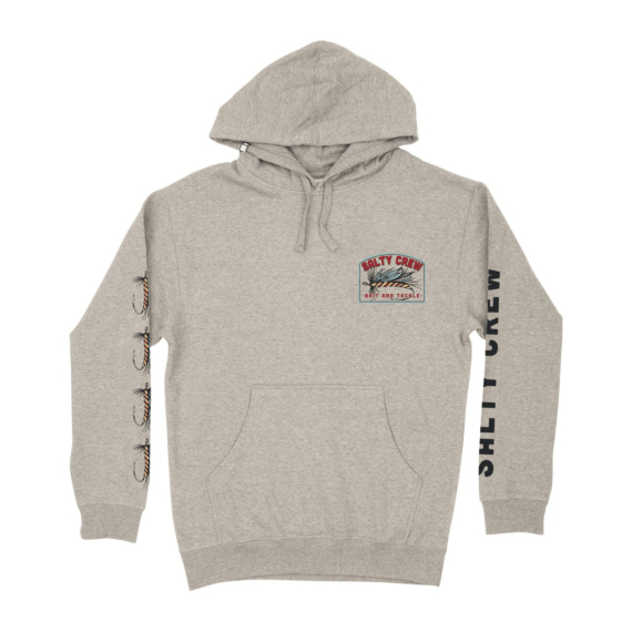 Salty Crew Fly Drop Fleece Grey Heather i gruppen Kläder & Skor / Kläder / Tröjor / Hoodies hos Sportfiskeprylar.se (804046356639r)