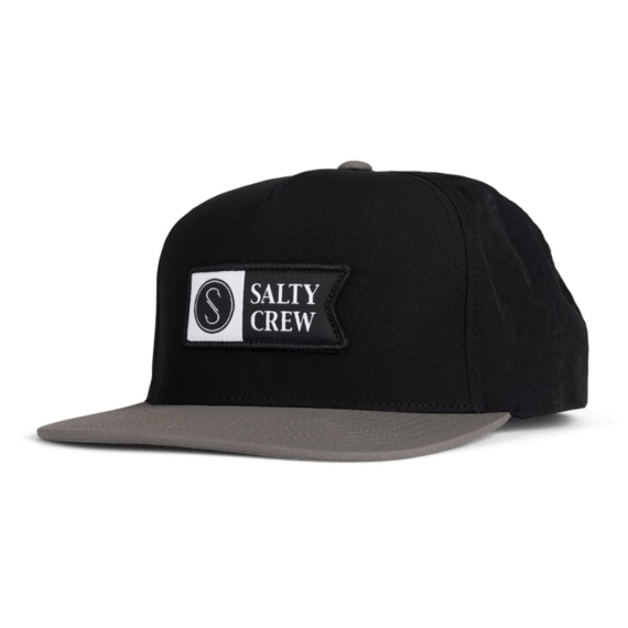 Salty Crew Alpha Tech 5 Panel Black/Coffee i gruppen Kläder & Skor / Kepsar & Huvudbonader / Kepsar hos Sportfiskeprylar.se (804046448839)