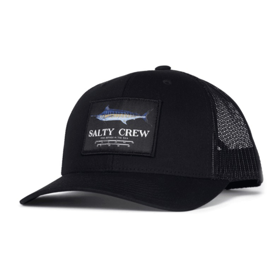 Salty Crew Marlin Mount Retro Trucker Black i gruppen Kläder & Skor / Kepsar & Huvudbonader / Kepsar hos Sportfiskeprylar.se (804046527350)