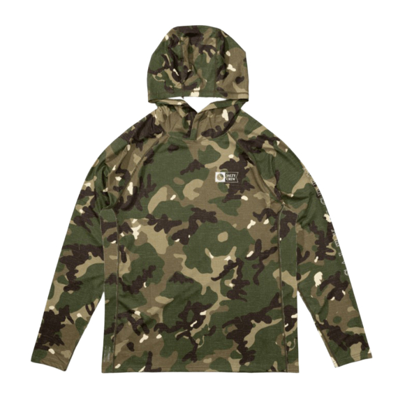 Salty Crew Apex Perforated Hood Camo i gruppen Kläder & Skor / UV-kläder hos Sportfiskeprylar.se (804046543664r)