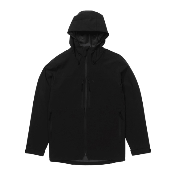 Salty Crew Long Range Jacket Black i gruppen Kläder & Skor / Kläder / Jackor / Skaljackor hos Sportfiskeprylar.se (804046614616r)