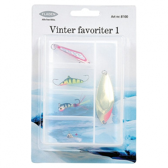 Fladen Betesortiment Vinter 1 - Balanspirkar Mormyska/Rödingblänken i gruppen Fiskedrag / Pimpelbeten / Mormyskor hos Sportfiskeprylar.se (8100)