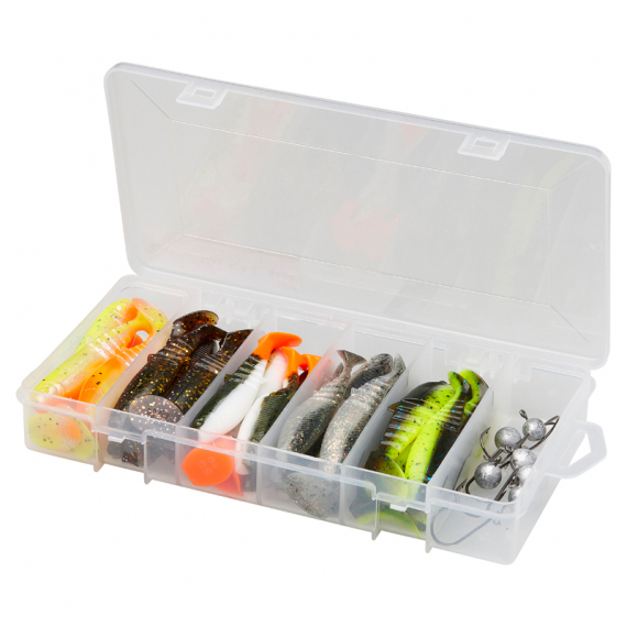 Savage Gear Cannibal Shad Kit 6.8cm & 8cm Mixed Colors 36pcs i gruppen Fiskedrag / Betespaket / Betespaket Abborre hos Sportfiskeprylar.se (82337)