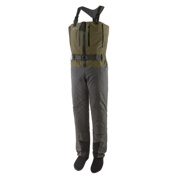 Patagonia M\'s Swiftcurrent Expedition Zip Front Waders Basin Green i gruppen Kläder & Skor / Vadare & Vadarutrustning / Vadarbyxor hos Sportfiskeprylar.se (82365-BSNG-SSSr)