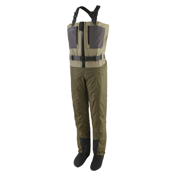 Patagonia M\'s Swiftcurrent Traverse Zip Front Waders River Rock Green i gruppen Kläder & Skor / Vadare & Vadarutrustning / Vadarbyxor hos Sportfiskeprylar.se (82385-RVGN-SSSr)