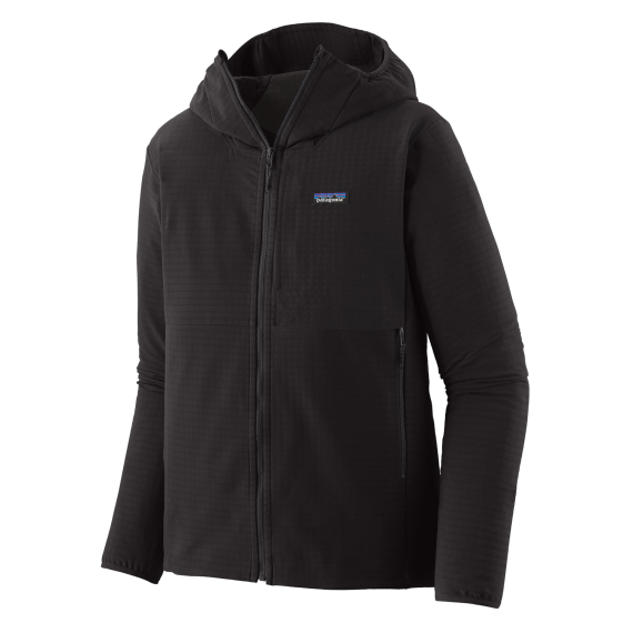 Patagonia M\'s R1 TechFace Hoody Black i gruppen Kläder & Skor / Kläder / Jackor / Skaljackor hos Sportfiskeprylar.se (83578-BLK-Lr)