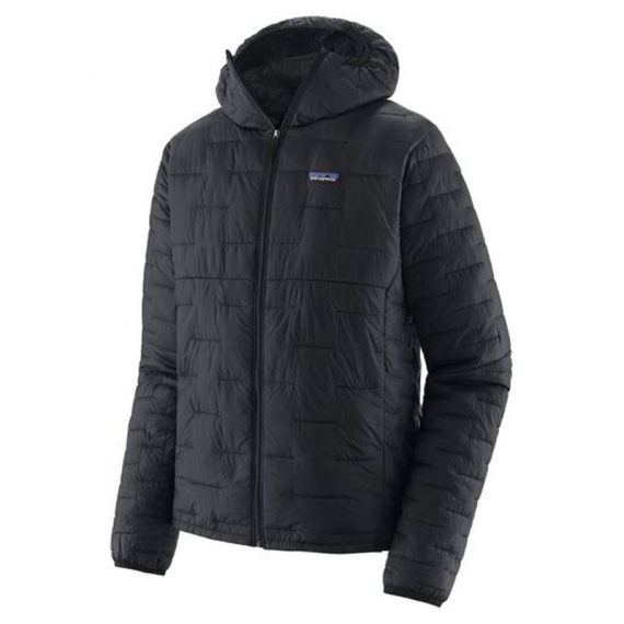 Patagonia M\'s Micro Puff Hoody BLK i gruppen Kläder & Skor / Kläder / Jackor / Dun & Syntetfoderjackor hos Sportfiskeprylar.se (84031-BLKr)