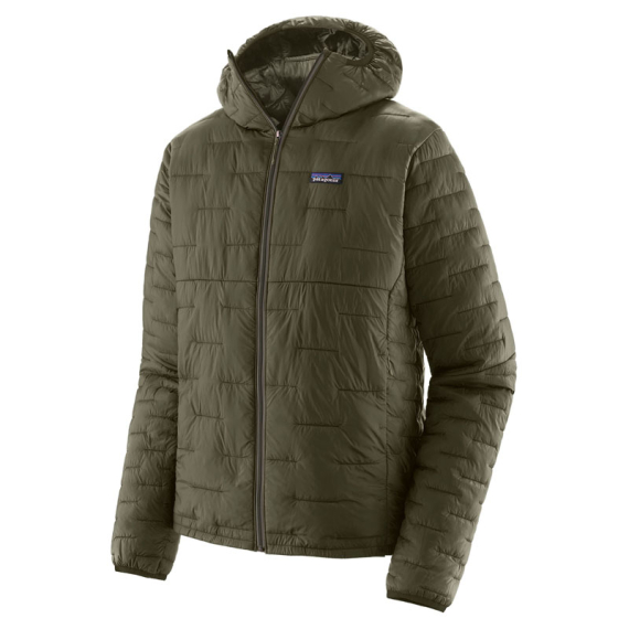 Patagonia M\'s Micro Puff Hoody Pine Needle Green i gruppen Kläder & Skor / Kläder / Jackor / Dun & Syntetfoderjackor hos Sportfiskeprylar.se (84031-PNGR-Sr)