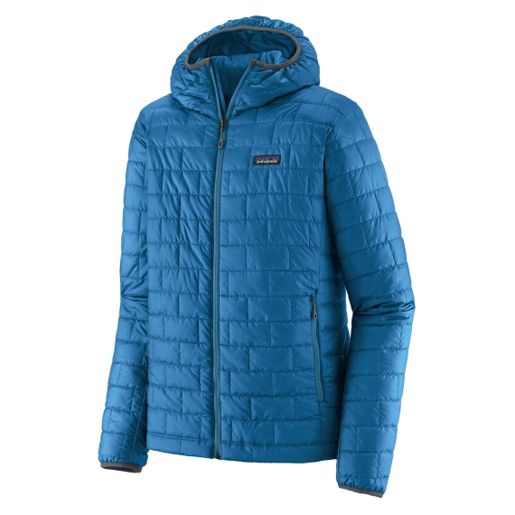 Patagonia M\'s Nano Puff Hoody, Endless Blue i gruppen Kläder & Skor / Kläder / Jackor / Dun & Syntetfoderjackor hos Sportfiskeprylar.se (84222-ENLB-Sr)