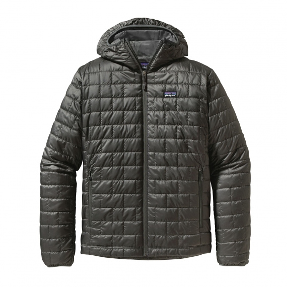 Patagonia Men\'s Nano Puff® Hoody Forge Grey i gruppen Kläder & Skor / Kläder / Jackor / Dun & Syntetfoderjackor hos Sportfiskeprylar.se (84222FGEr)