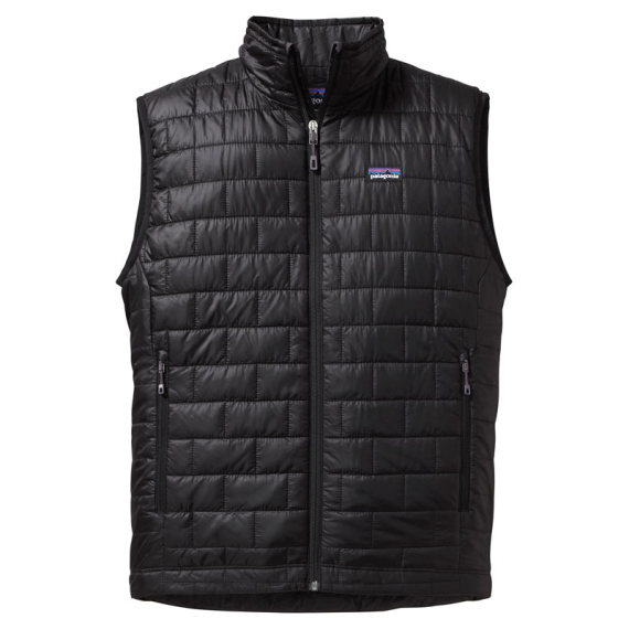 Patagonia M\'s Nano Puff Vest Black - XS i gruppen Kläder & Skor / Kläder / Västar / Vardagsvästar hos Sportfiskeprylar.se (84242-BLK-XS)
