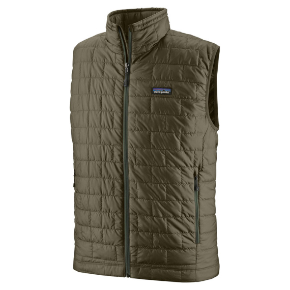 Patagonia M\'s Nano Puff Vest Basin Green w/Tent Green i gruppen Kläder & Skor / Kläder / Västar / Vardagsvästar hos Sportfiskeprylar.se (84242-BTGN-XSr)