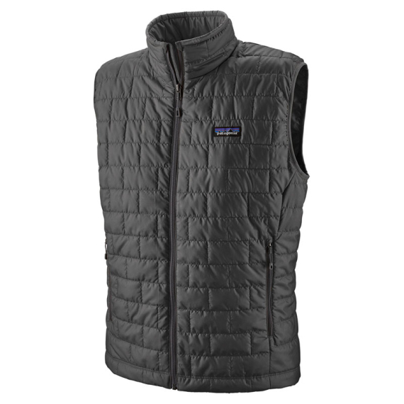 Patagonia M\'s Nano Puff Vest Forge Grey i gruppen Kläder & Skor / Kläder / Västar / Vardagsvästar hos Sportfiskeprylar.se (84242-FGE-Sr)