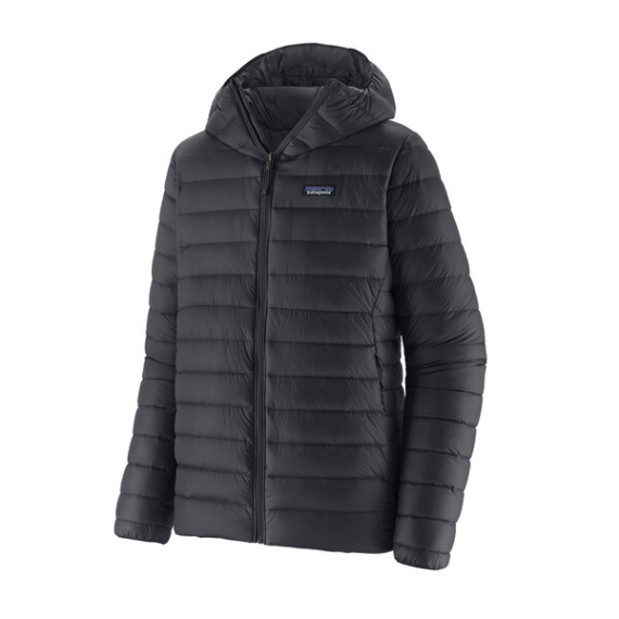 Patagonia M\'s Down Sweater Hoody BLK i gruppen Kläder & Skor / Kläder / Jackor hos Sportfiskeprylar.se (84702-BLK-Sr)
