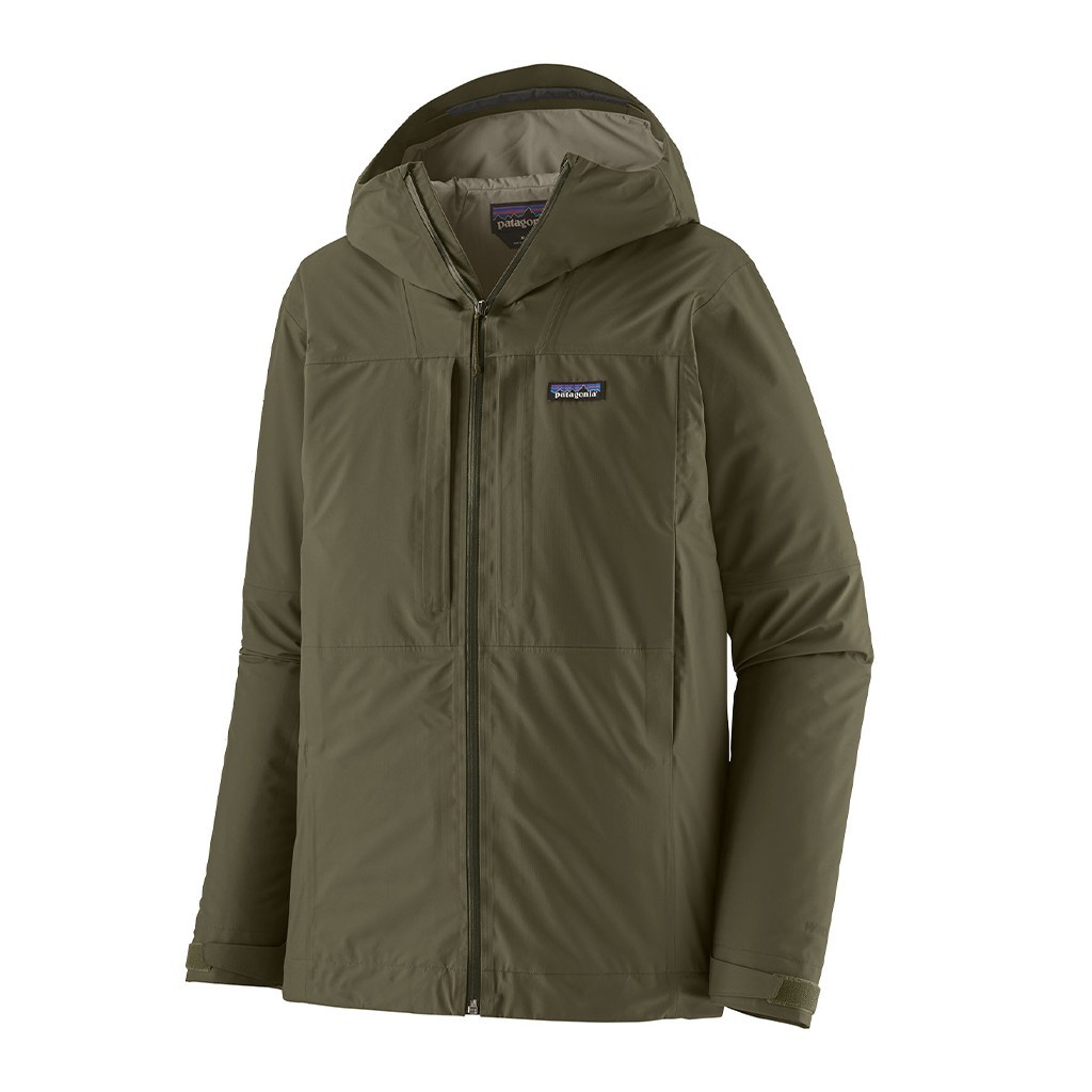 Patagonia M\'s Insulated Boulder Fork Rain Jacket BSNG i gruppen Kläder & Skor / Kläder / Jackor / Regnjackor hos Sportfiskeprylar.se (85220-BSNG-XXLr)
