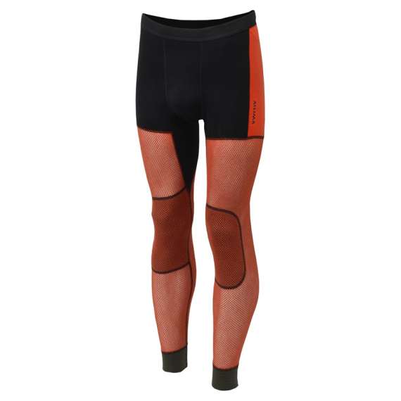 Aclima WoolNet Hybrid Longs M\'s Jet Black/Tarmac/Gold Flame i gruppen Kläder & Skor / Kläder / Underställ & Underkläder / Underställsbyxor hos Sportfiskeprylar.se (90-110022r)