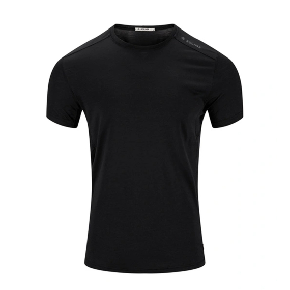 Aclima LightWool 140 Trail Tee M\'s Jet Black i gruppen Kläder & Skor / Kläder / T-shirts hos Sportfiskeprylar.se (90-110400r)