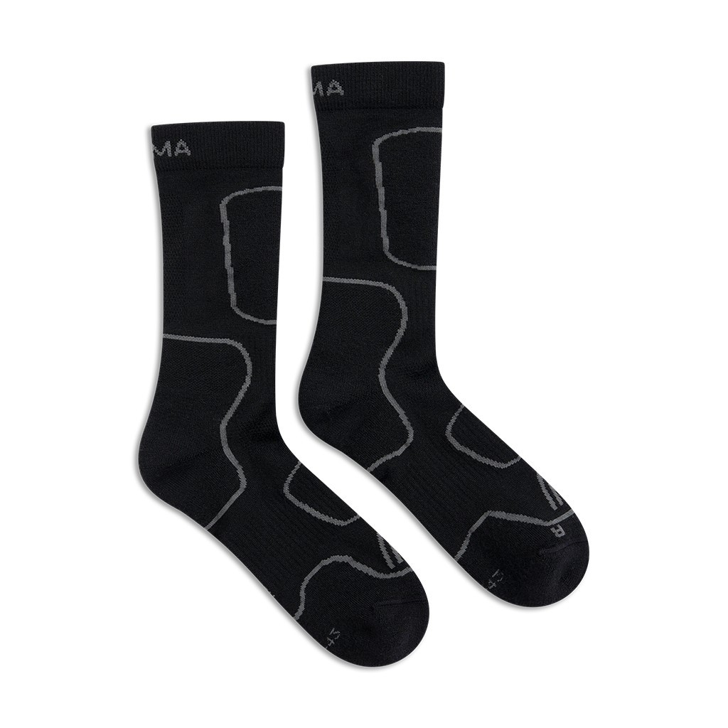 Aclima Cross Country Wool Socks Jet Black i gruppen Kläder & Skor / Kläder / Underställ & Underkläder / Strumpor hos Sportfiskeprylar.se (90-112212r)
