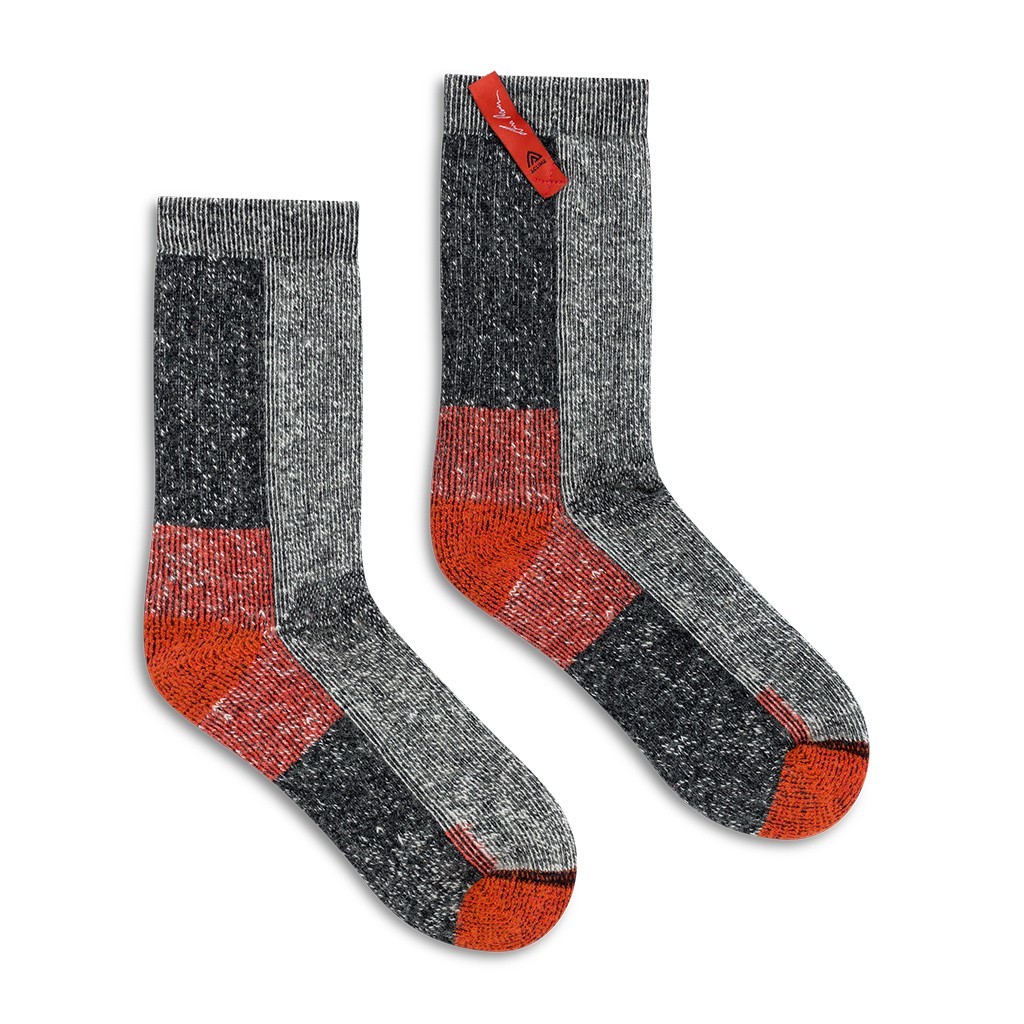 Aclima HotWool Lars Monsen Socks Grey Melange i gruppen Kläder & Skor / Kläder / Underställ & Underkläder / Strumpor hos Sportfiskeprylar.se (90-112220r)