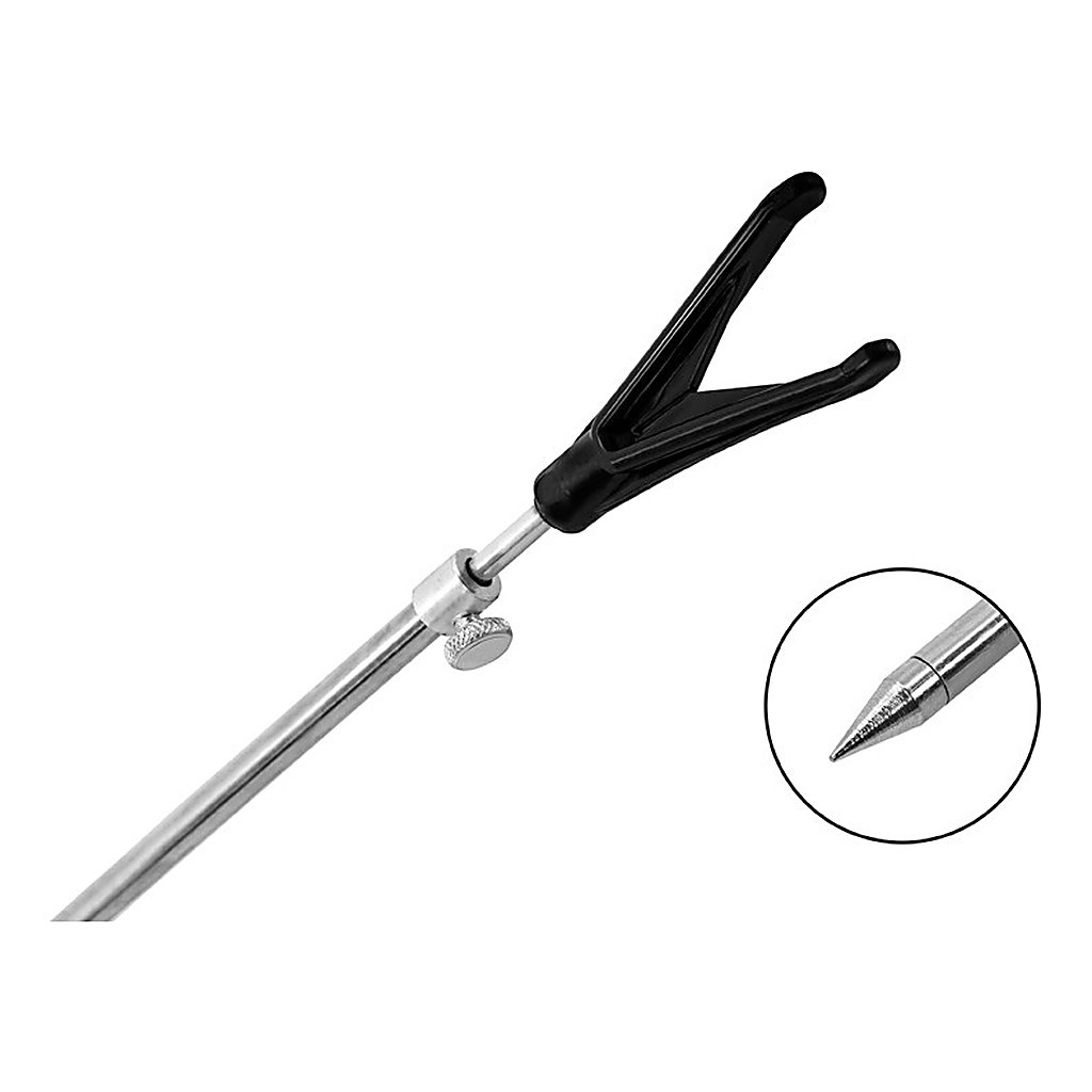 Delphin Steel Telescopic Front Bankstick i gruppen Verktyg & Tillbehör / Rod Pods, Rod Rests & Banksticks / Banksticks hos Sportfiskeprylar.se (900032240r)