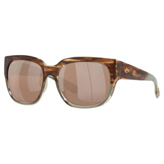 Costa Waterwoman Shiny Ocean Jade - Copper Silver Mirror 580G i gruppen Kläder & Skor / Solglasögon / Polariserade Solglasögon hos Sportfiskeprylar.se (90040858)