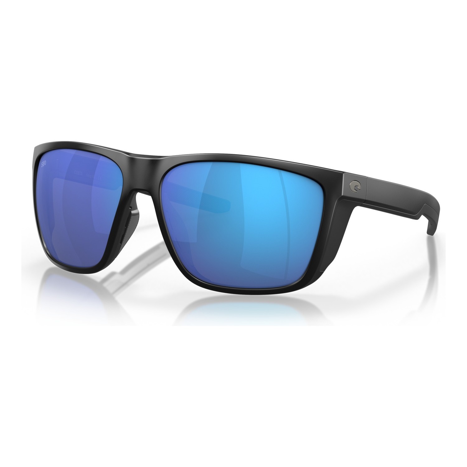 Costa Ferg XL-11 Matte Black-Blue Mirror 580G i gruppen Kläder & Skor / Solglasögon / Polariserade Solglasögon hos Sportfiskeprylar.se (90120162)