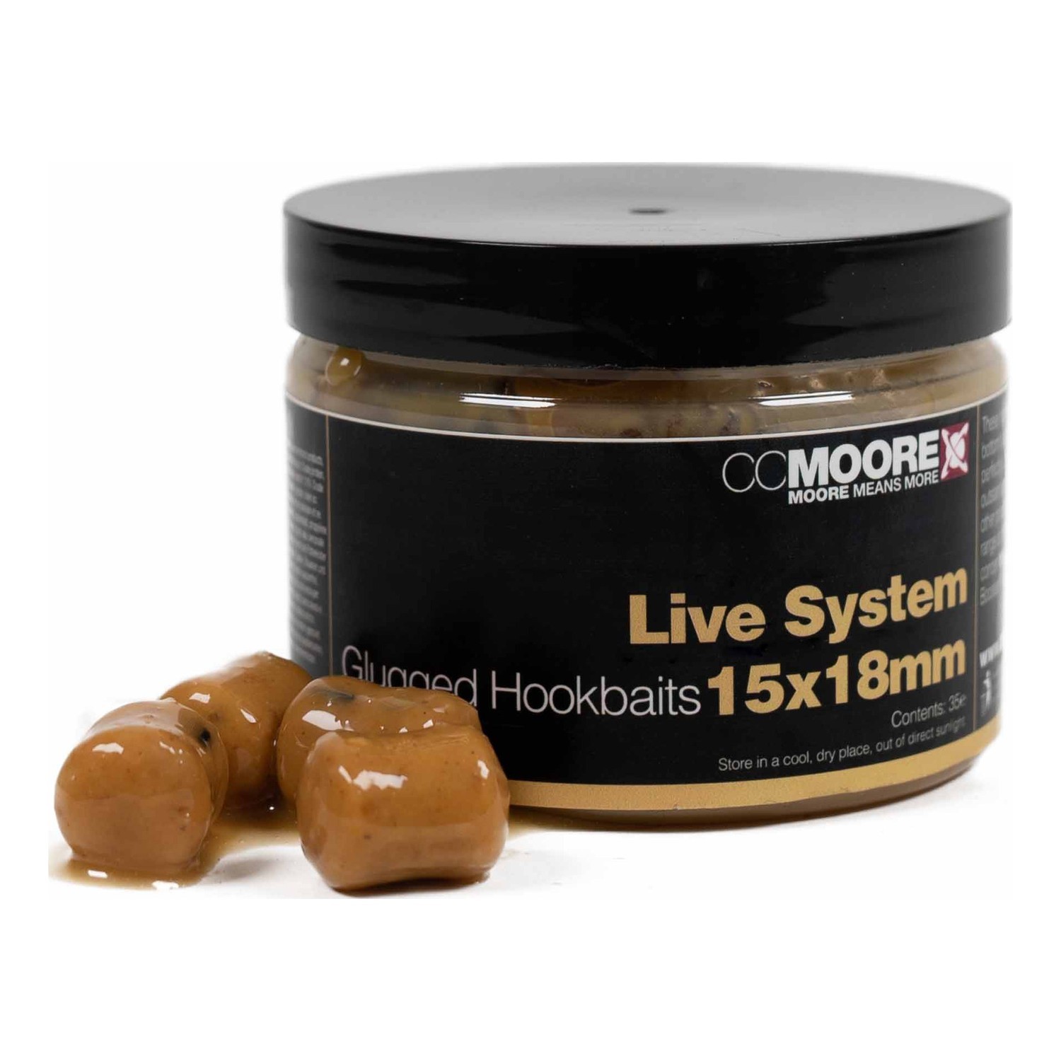 CC Moore Glugged Hookbaits i gruppen Fiskedrag / Boilies, Krokbeten & Mäsk / Popups & Wafters hos Sportfiskeprylar.se (90357r)