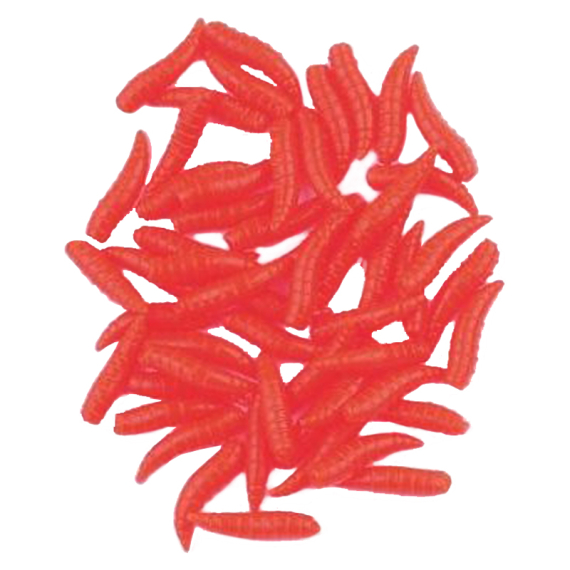Behr Artificiell Maggot - Röda - Fiskedrag - Boilies, Krokbeten - Mäsk - Plastbeten