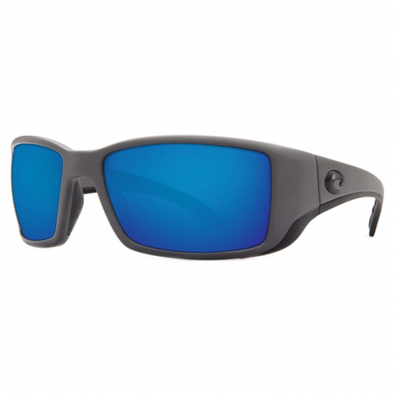 Costa Blackfin Pro Matte Gray - Blue Mirror 580G i gruppen Kläder & Skor / Solglasögon / Polariserade Solglasögon hos Sportfiskeprylar.se (90780960)