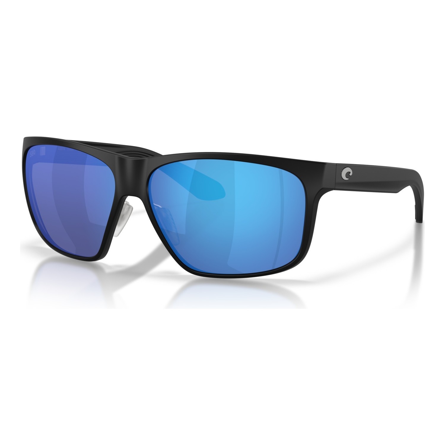 Costa Trades - Matte Black - Blue Mirror 580G i gruppen Kläder & Skor / Solglasögon / Polariserade Solglasögon hos Sportfiskeprylar.se (91280260)