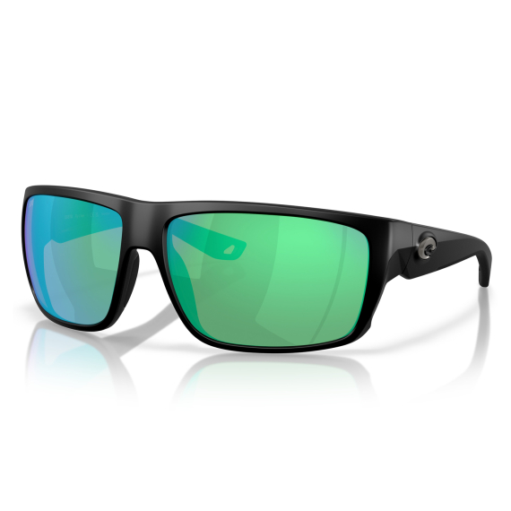 Costa Fly Line Matte Black Green Mirror 580G i gruppen Kläder & Skor / Solglasögon / Polariserade Solglasögon hos Sportfiskeprylar.se (91290364)