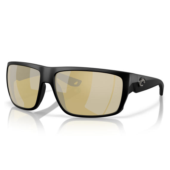 Costa Fly Line Matte Black Sunrise Silver Mirror 580G i gruppen Kläder & Skor / Solglasögon / Polariserade Solglasögon hos Sportfiskeprylar.se (91290664)