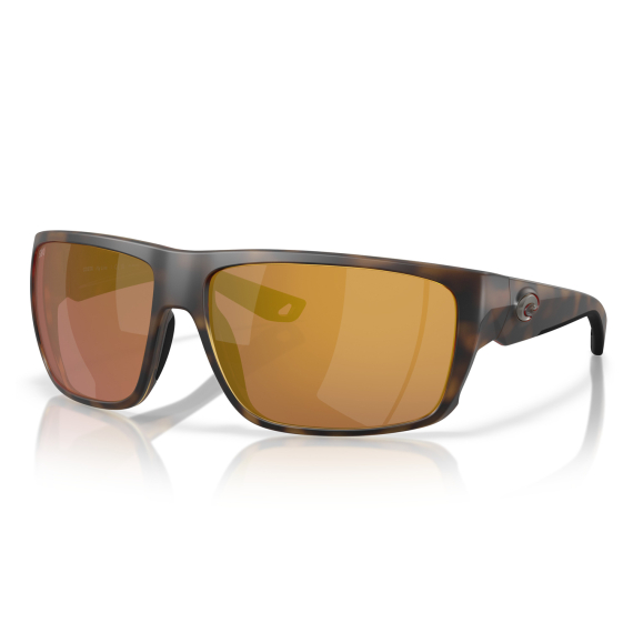Costa Fly Line Matte Tortoise Gold Mirror 580G i gruppen Kläder & Skor / Solglasögon / Polariserade Solglasögon hos Sportfiskeprylar.se (91291264)