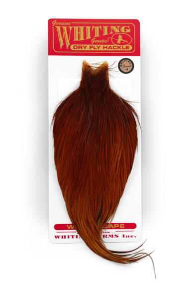 Whiting Bronze Cape Brown i gruppen Krok & Småplock / Flugbindning / Flugbindningsmaterial / Fjädrar & Nackar / Nackar & Sadlar hos Sportfiskeprylar.se (91301003)