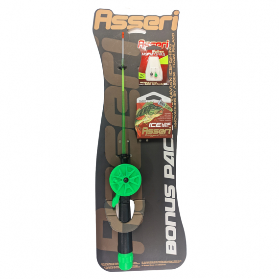 Asseri Pimpelset med Mormyskha i gruppen Fiskemetoder / Vinterfiske / Isfiskeset / Pimpelset hos Sportfiskeprylar.se (915-SET-1)