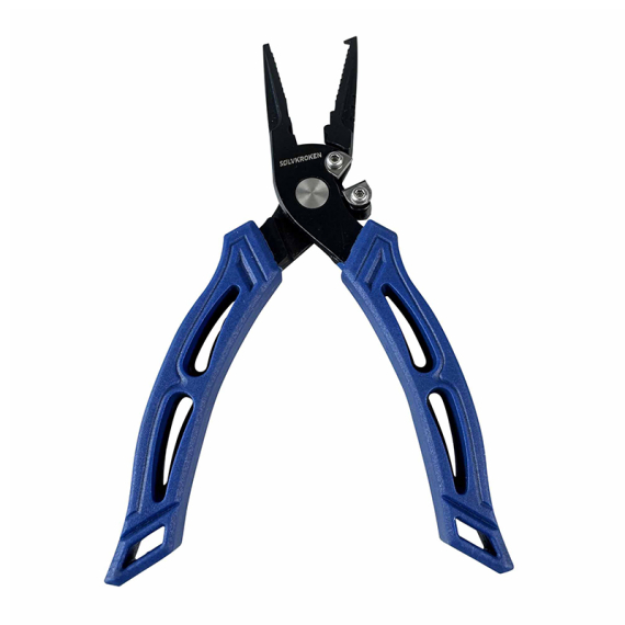 Sølvkroken Foceps w/ splinring opener i gruppen Verktyg & Tillbehör / Tänger & Saxar / Fjäderringstänger hos Sportfiskeprylar.se (932001SK)