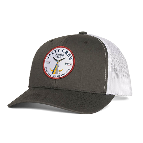 Salty Crew Bottom Dweller Retro Trucker Charcoal White i gruppen Kläder & Skor / Kepsar & Huvudbonader / Kepsar hos Sportfiskeprylar.se (9334966013530)