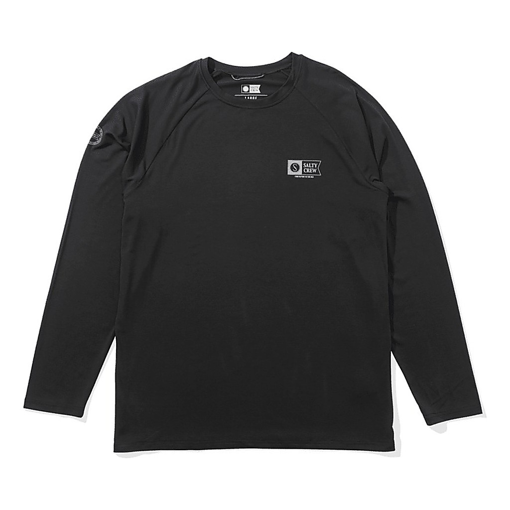 Salty Crew Mariner Ls Tech Tee Charcoal i gruppen Kläder & Skor / Kläder / Tröjor / Långärmade T-shirts hos Sportfiskeprylar.se (9334966016708r)
