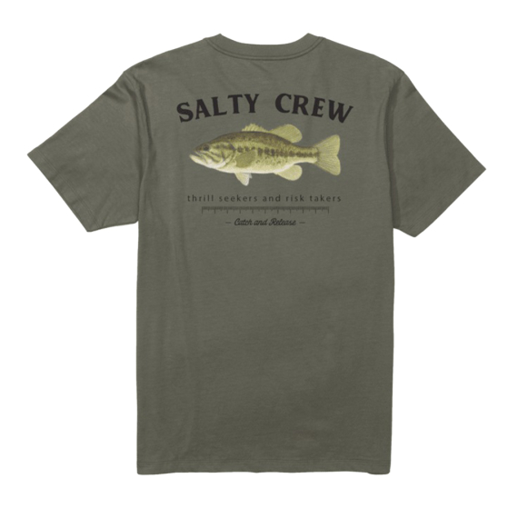 Salty Crew Bigmouth Premium S/S Tee Dusty Olive i gruppen Kläder & Skor / Kläder / T-shirts hos Sportfiskeprylar.se (9334966199586r)